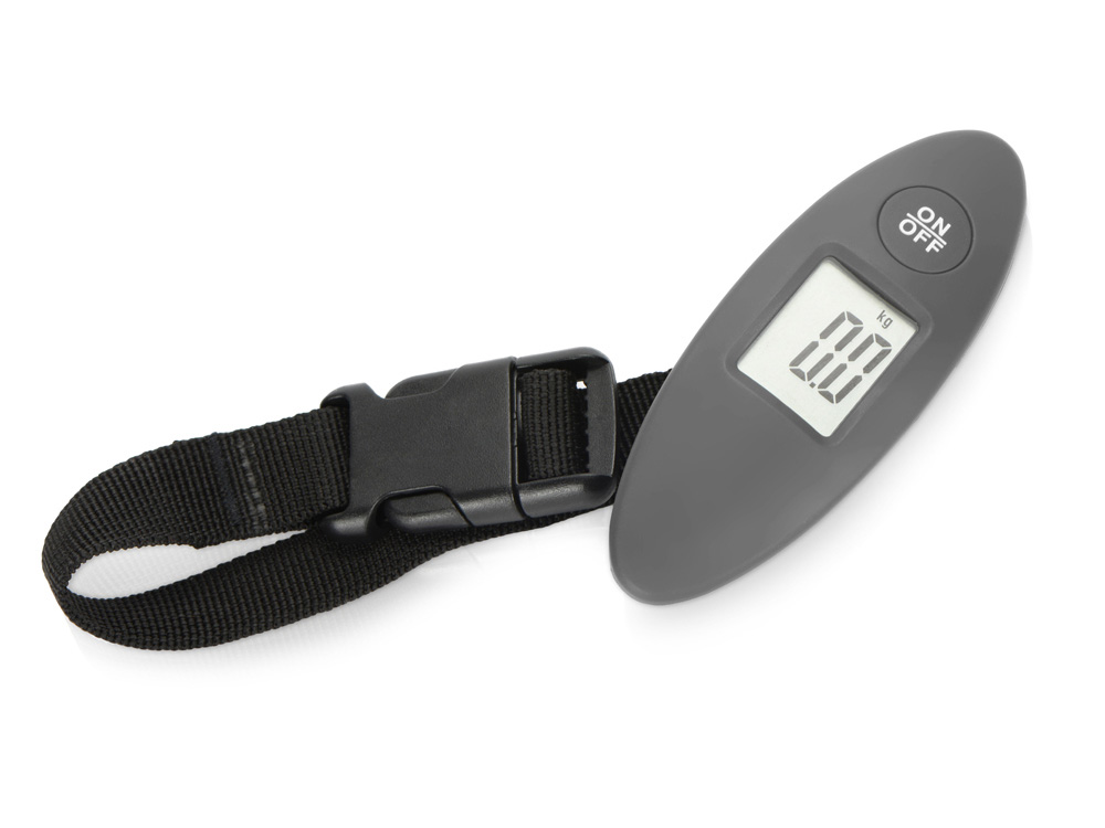 Багажные весы с покрытием soft-touch Gravity с логотипом  | Print Logo