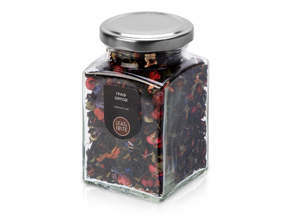 Чай черный Граф Орлов, серия Bouquet с логотипом Eat&Bite Select | Print Logo