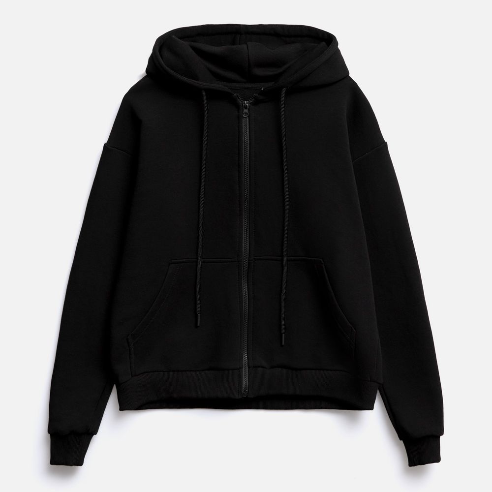 Толстовка унисекс оверсайз на молнии Zippy Terry фото на сайте Print Logo.