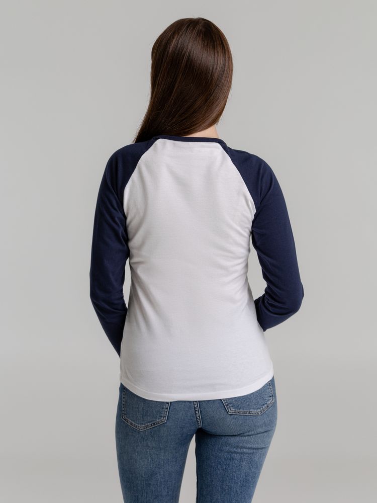 Футболка женская с длинным рукавом Milky Lsl фото на сайте Print Logo.