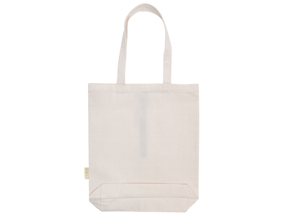 Сумка Fixy из переработанного хлопка с фиксирующей эластичной лентой, натуральный