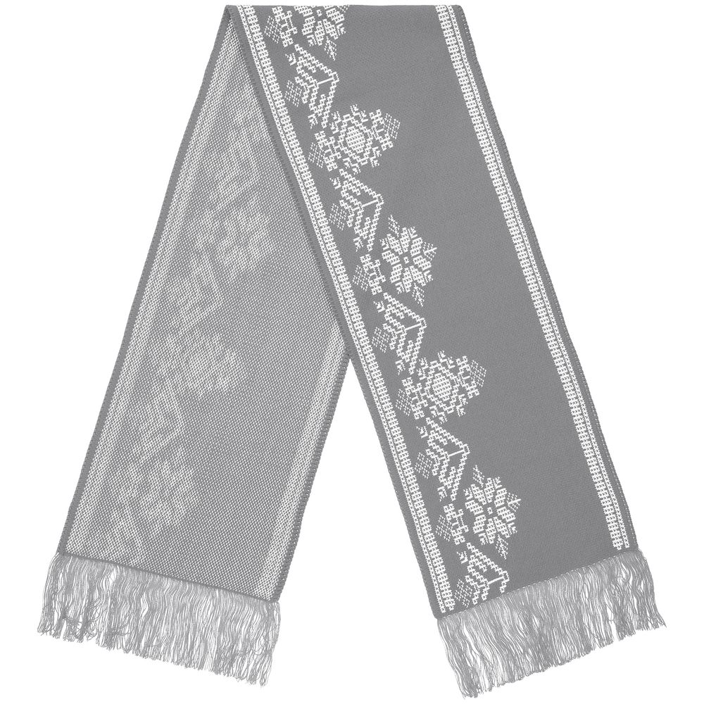 Шарф Onego — пример нанесения логотипа (teplo) | Print Logo