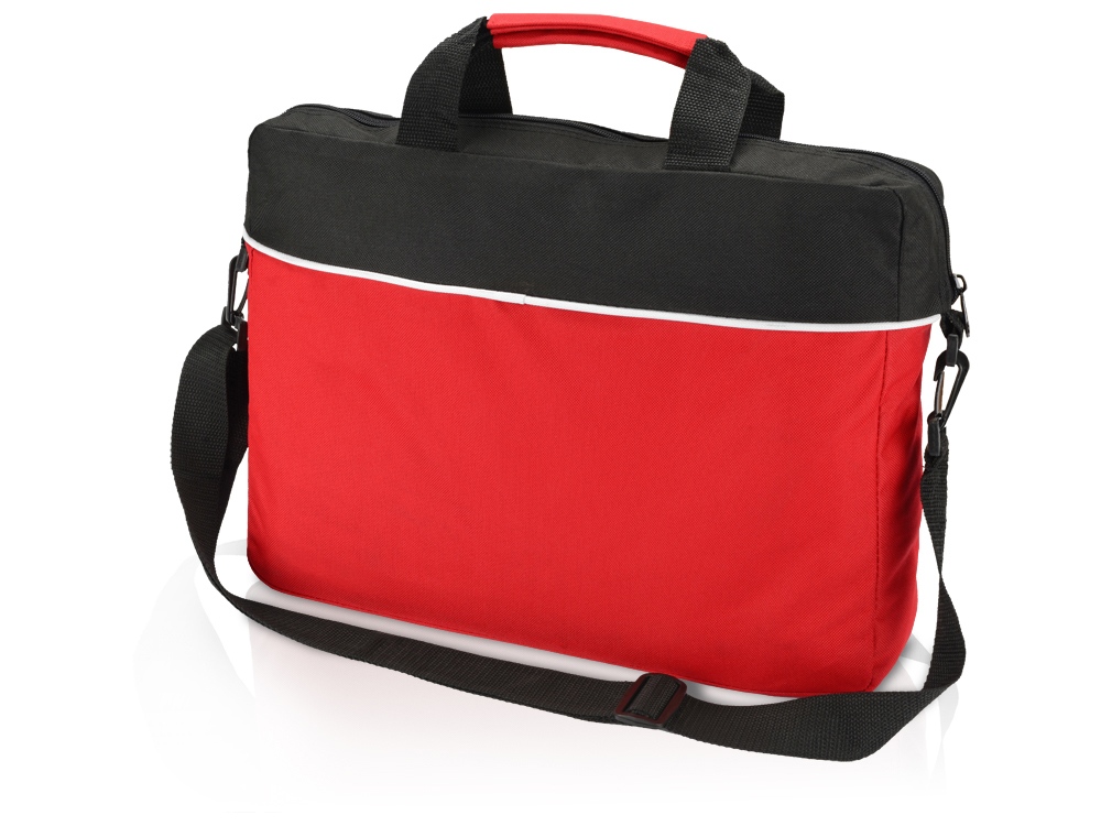 Сумка для документов Austin, черный/красный/белый
