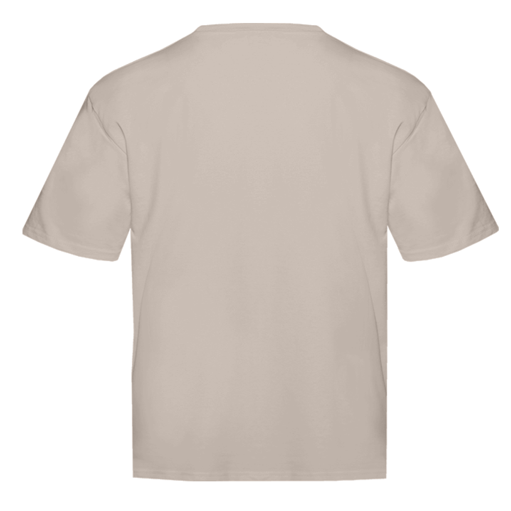 Футболка унисекс оверсайз STAN хлопок 240, 56, Песочный бежевый,  (541)  (48/M)