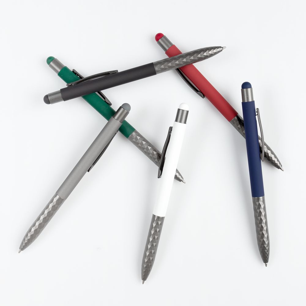 Ручка шариковая Digit Soft Touch со стилусом фото на сайте Print Logo.