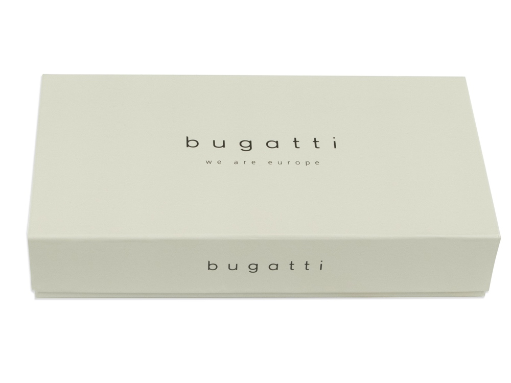 Кошелёк женский BUGATTI СИНА | SINA, голубой, воловья кожа/полиэстер, 19х3х11 см