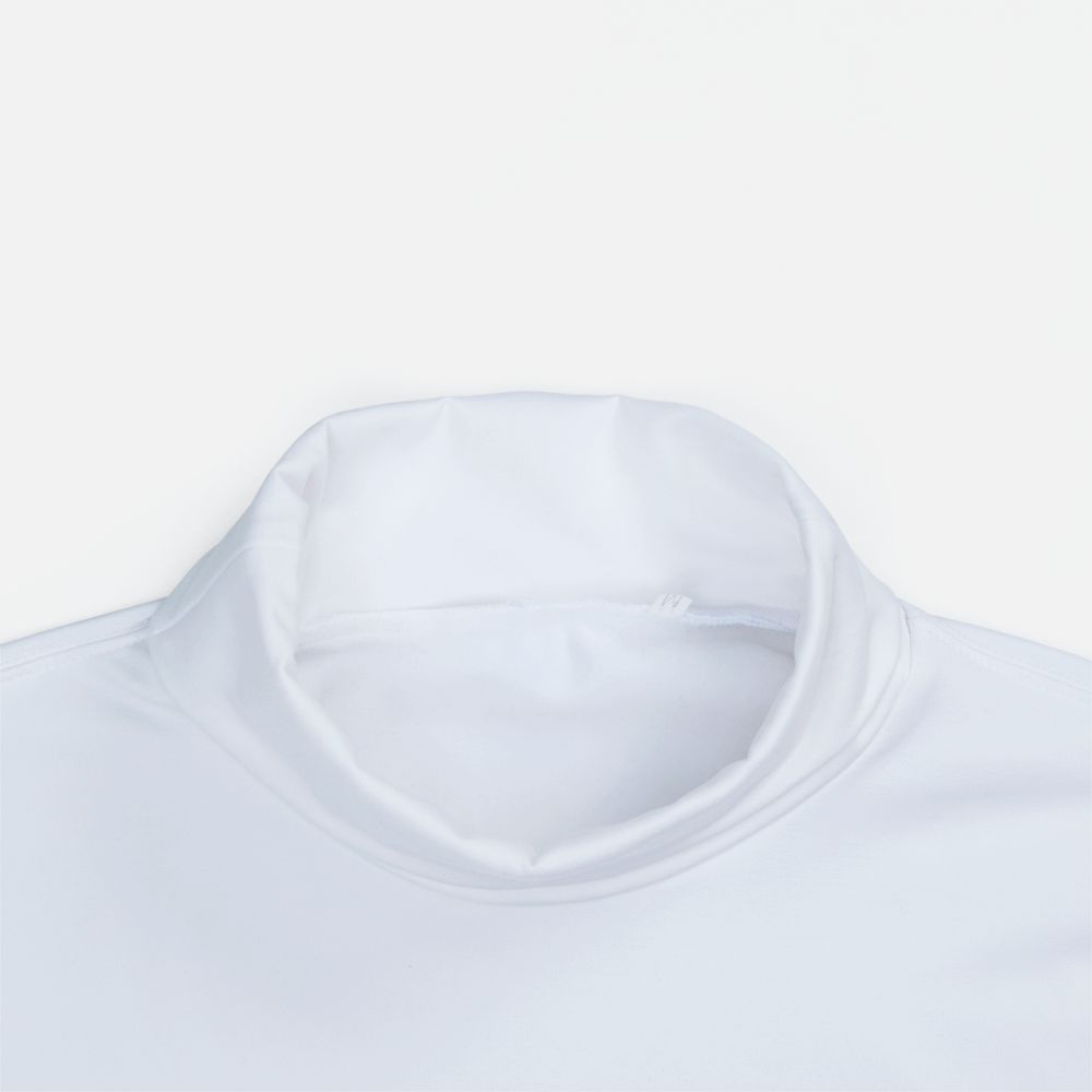 Лонгслив из бифлекса Morfiss, белый, размер XL/XXL