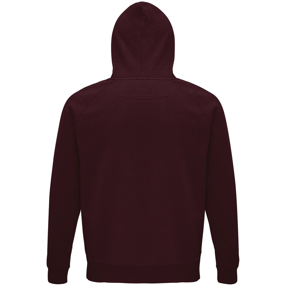 Толстовка унисекс Stellar, бордовая, размер L