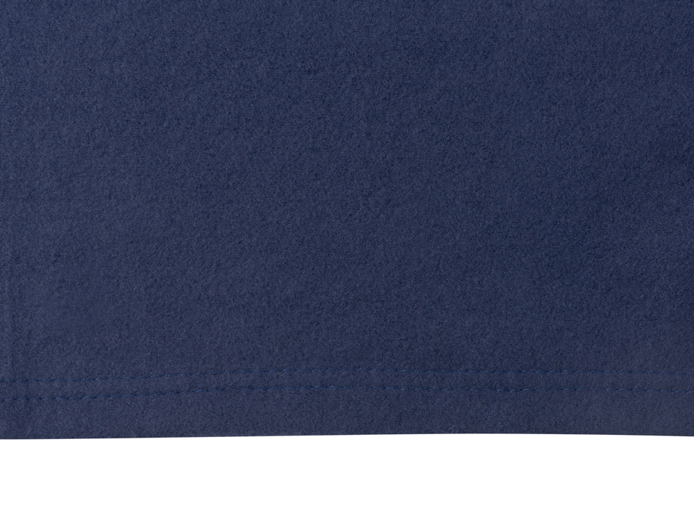 Плед для путешествий Flight в чехле с ручкой и карманом, темно-синий (P)