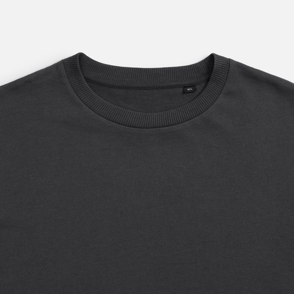 Футболка унисекс Durington, темно-серая (графит), размер M/L