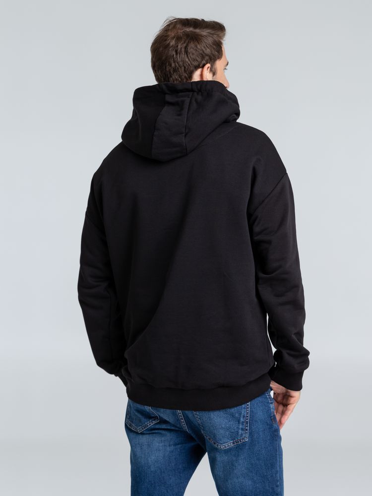 Худи оверсайз «Чистая соль», черное, размер M/L (48-50)