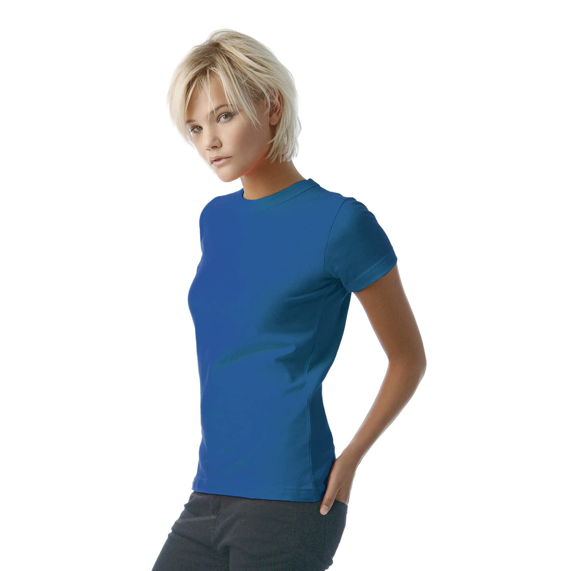 Футболка женская Exact 190/women, светло-лазурный