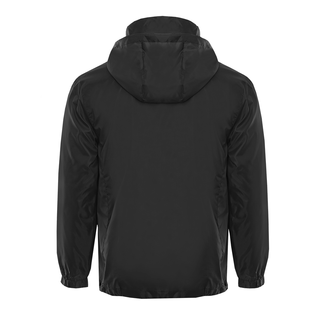 Ветровка утепленная унисекс STAN, 60, дюспо 210T, Чёрный,  (20)  (56/XXXL)