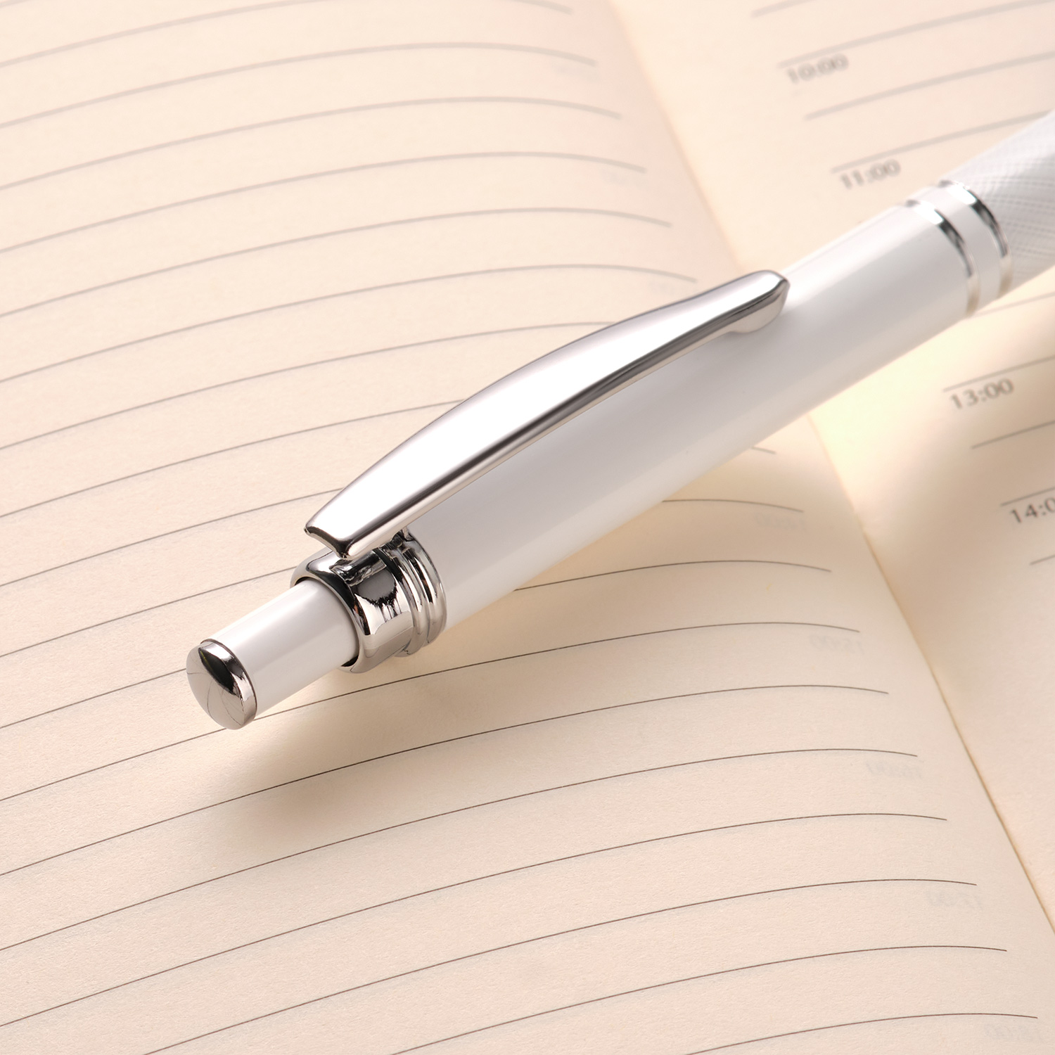 Шариковая ручка Крокус (Crocus), белая