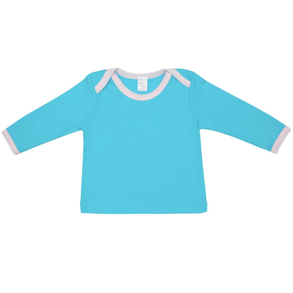 Футболка детская с длинным рукавом Baby Prime с логотипом Molti | Print Logo