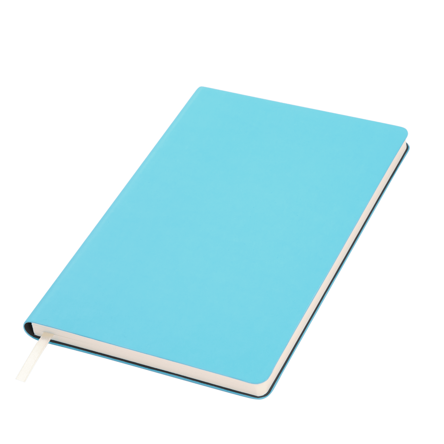 Ежедневник Спарк (Spark) недатированный, лазурный (без упаковки, без стикера, с серой подложкой)