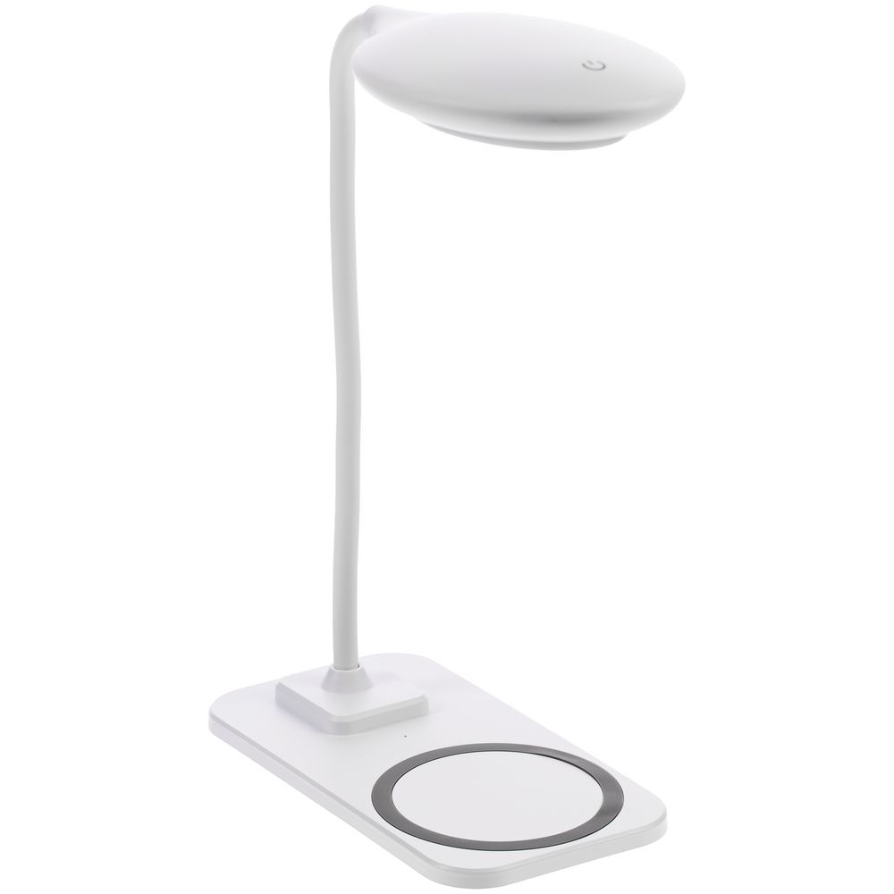 Настольная лампа с беспроводной зарядкой Modicum фото на сайте Print Logo.