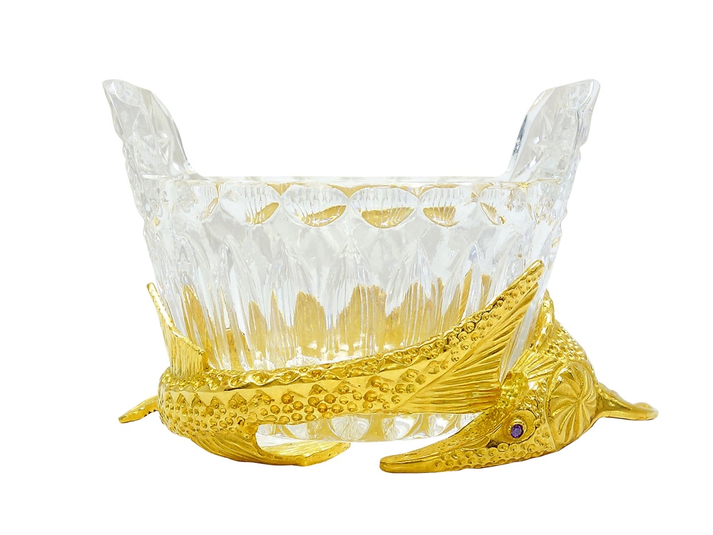 Икорница Царский осетр с логотипом  | Print Logo