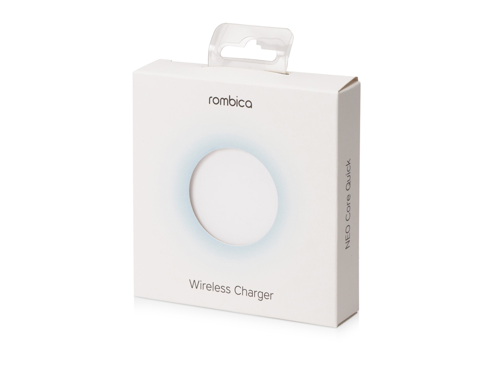 Беспроводное зарядное устройство Rombica  NEO Core Quick c быстрой зарядкой, белый