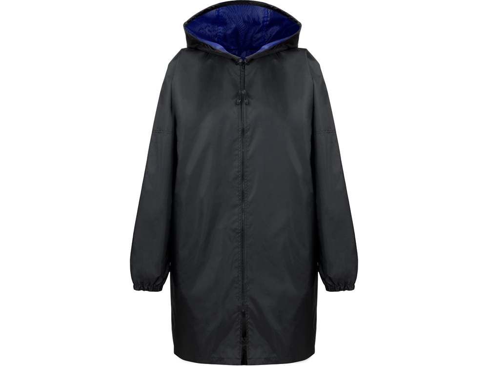Дождевик Bi-color унисекс, синий классический/черный