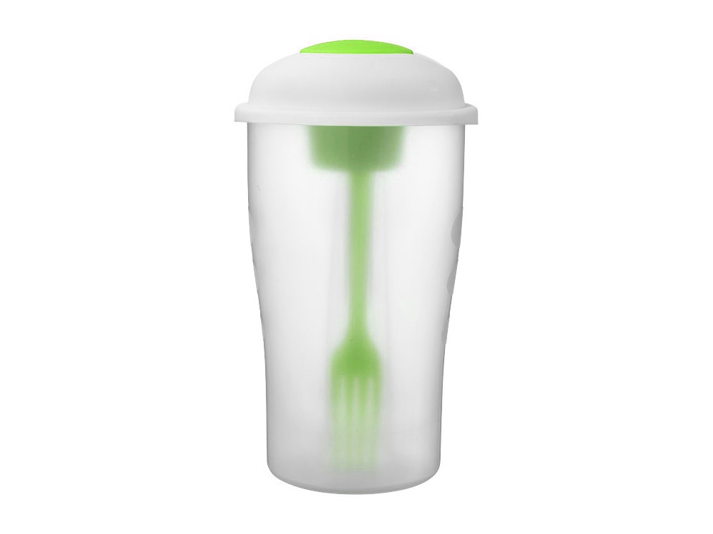 Набор для салата Shakey: салатник, вилка, контейнер для соуса