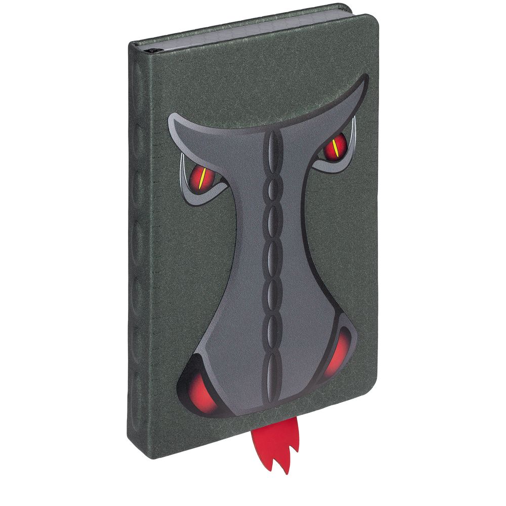 Ежедневник «Дракон», недатированный — пример нанесения логотипа (сделано в России) | Print Logo