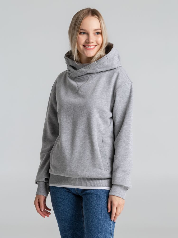 Толстовка Kulonga Terry, серый меланж, размер XL
