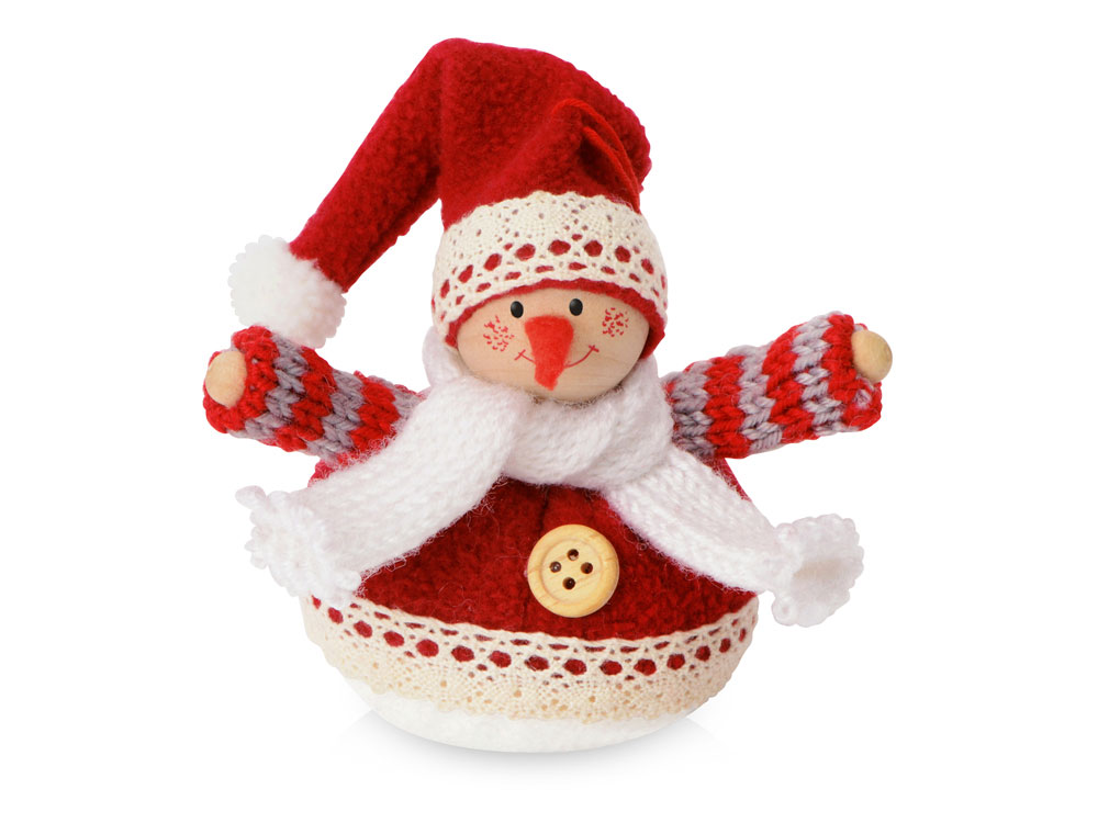 Елочная игрушка Little frosty с логотипом  | Print Logo