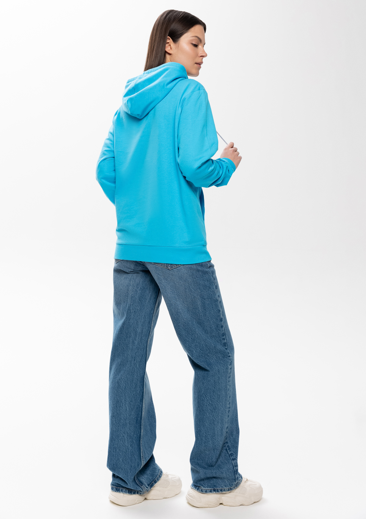 Худи унисекс STAN футер без начёса 260, 23, Бирюзовый,  (32)  (50/L)