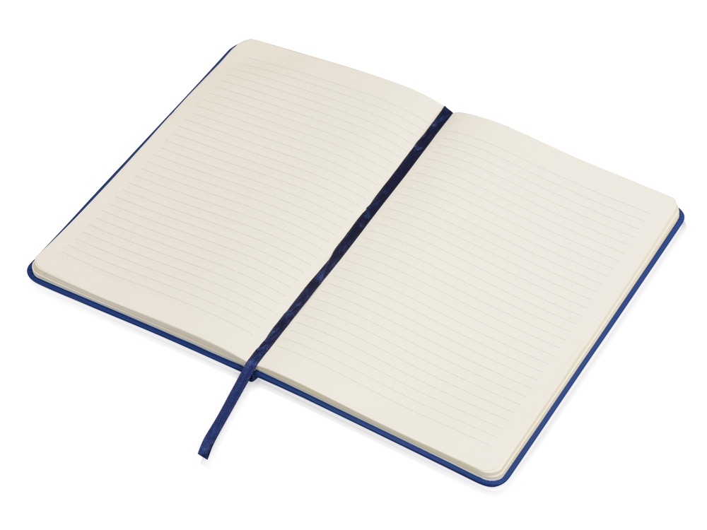 Блокнот А5 Magnet 14,3*21 с магнитным держателем для ручки, синий (Р)