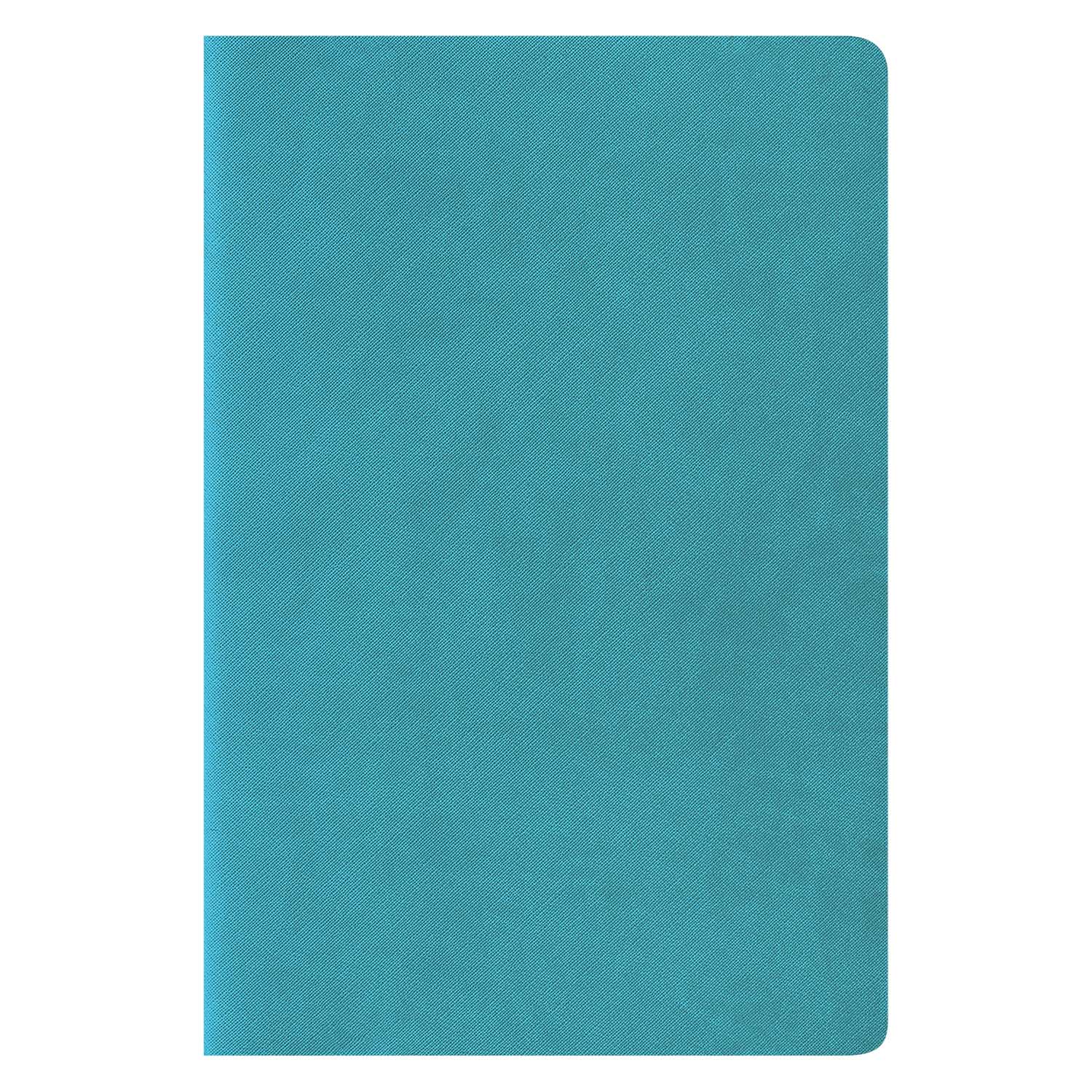 Блокнот Corsa slim, бирюзовый