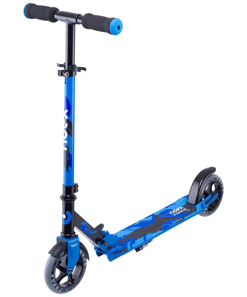 Самокат Force — пример нанесения логотипа (Ridex) | Print Logo