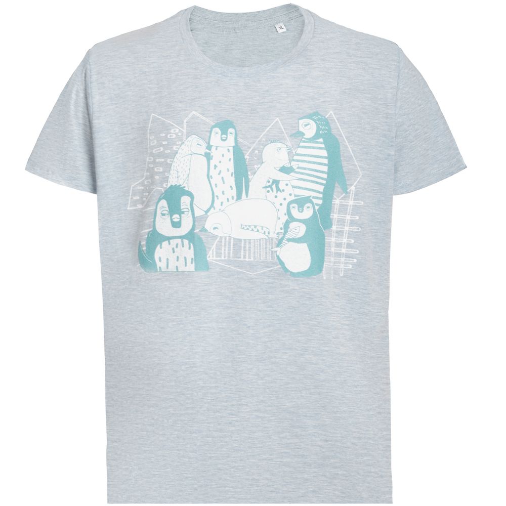 Футболка мужская приталенная Ping Win с логотипом CoolColor | Print Logo