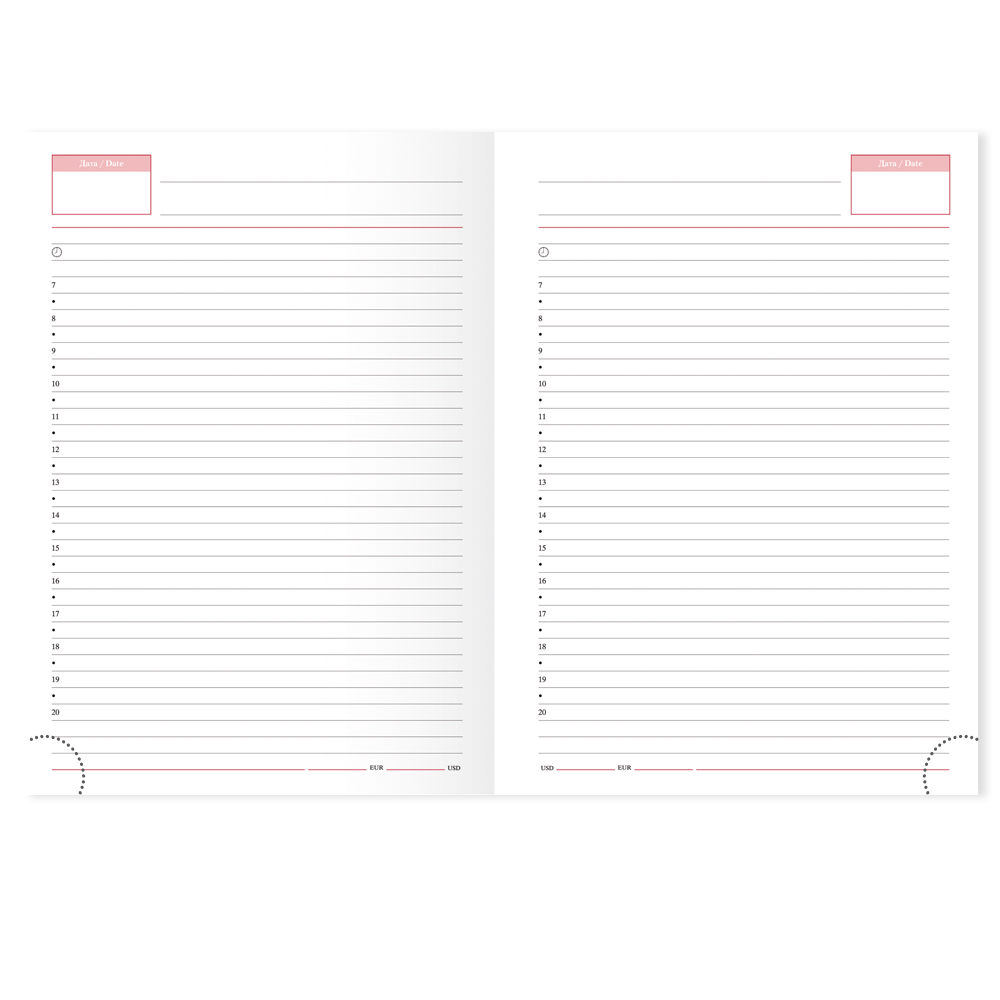 Ежедневник Velvet недатированный без календаря, бежевый фото на сайте Print Logo.