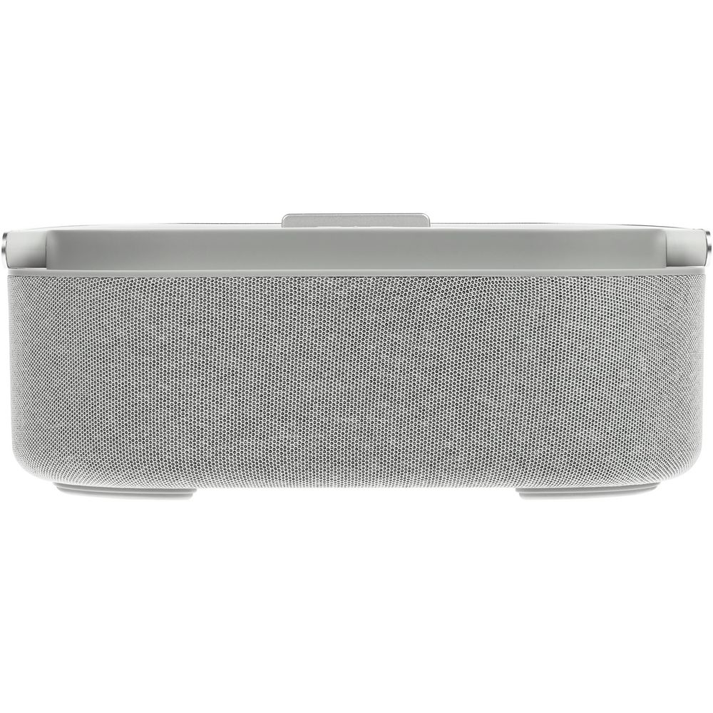 Колонка с часами и беспроводной зарядкой Veske фото на сайте Print Logo.