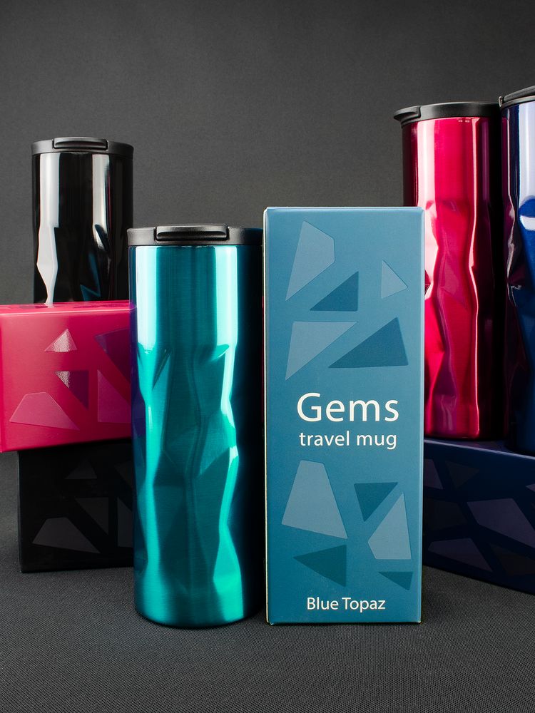 Термостакан Gems Black Morion