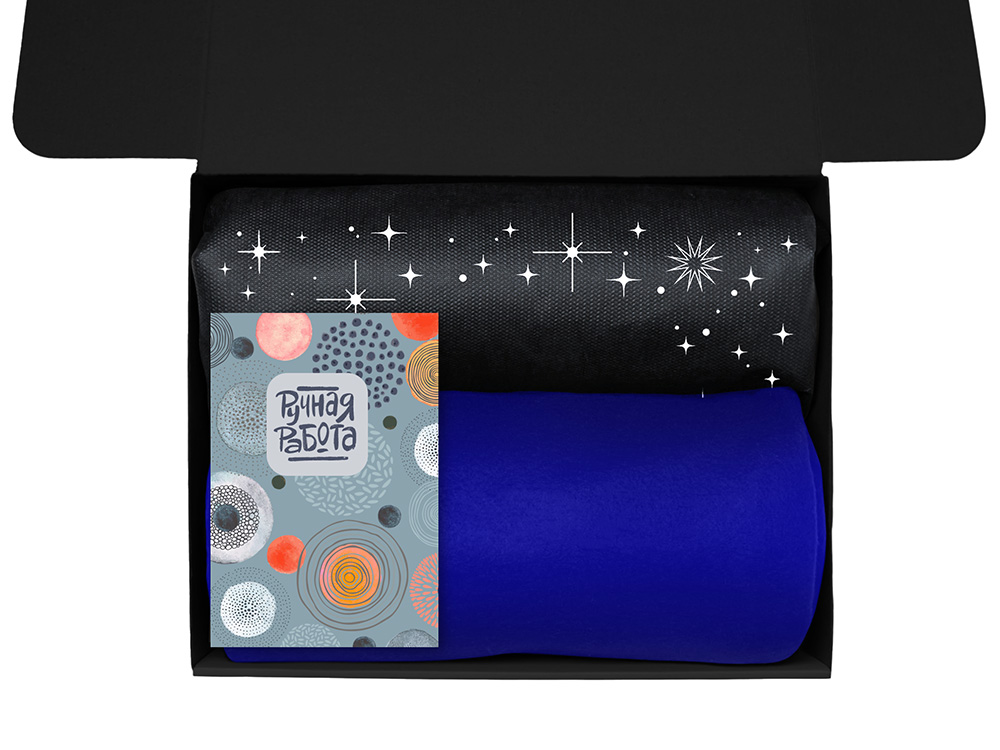 Подарочный набор Re:y. Vive с пледом, френч-прессом и кофе