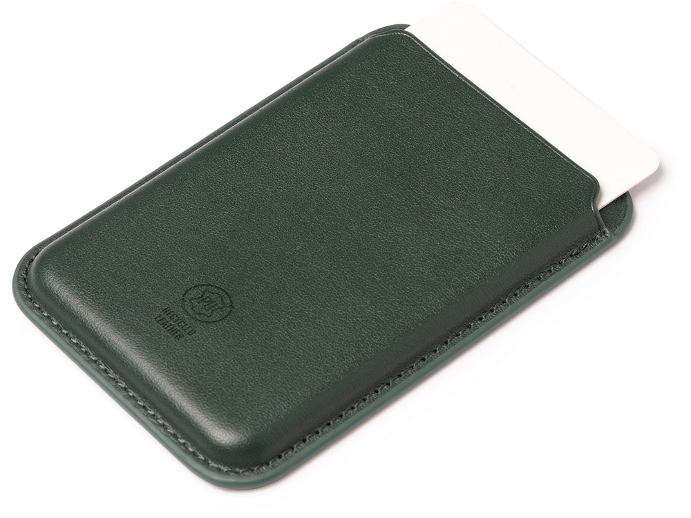 Магнитный картхолдер Cairo, темно-зеленый