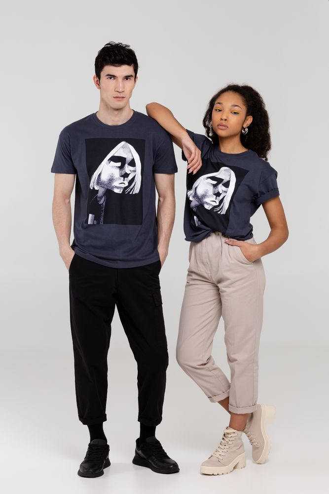 Футболка «Меламед. Kurt Cobain» — пример нанесения логотипа (Author's) | Print Logo