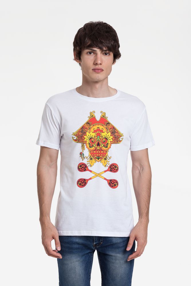 Футболка Yo Ho Hohloma с логотипом Соль | Print Logo