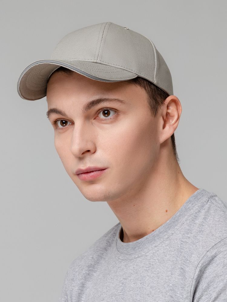 Бейсболка Hard Work Black со светоотражающим элементом