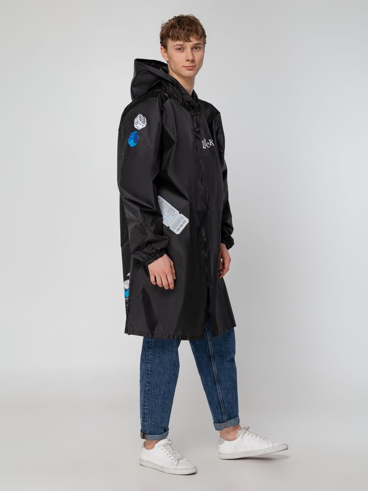 Дождевик Rainman Zip, черный, размер 3XL