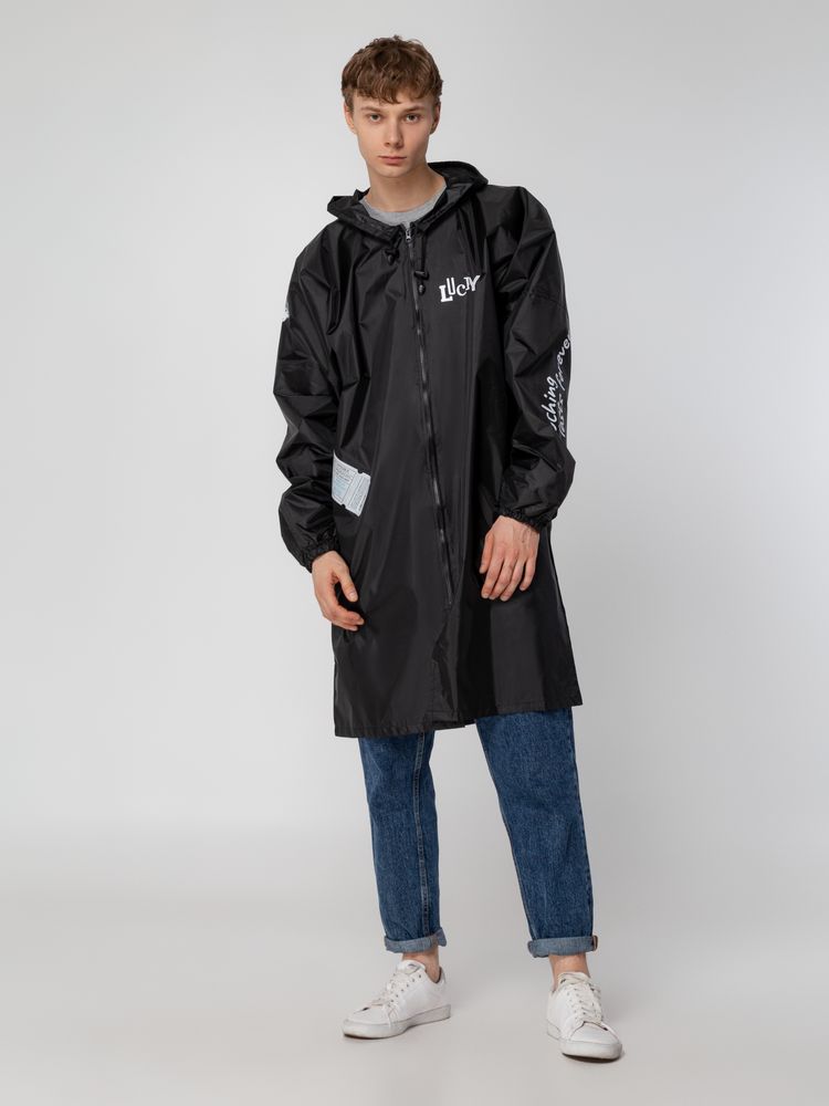 Дождевик Rainman Zip, черный, размер 3XL