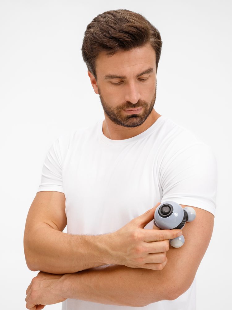 Ручной вибромассажер Spacy — пример нанесения логотипа () | Print Logo