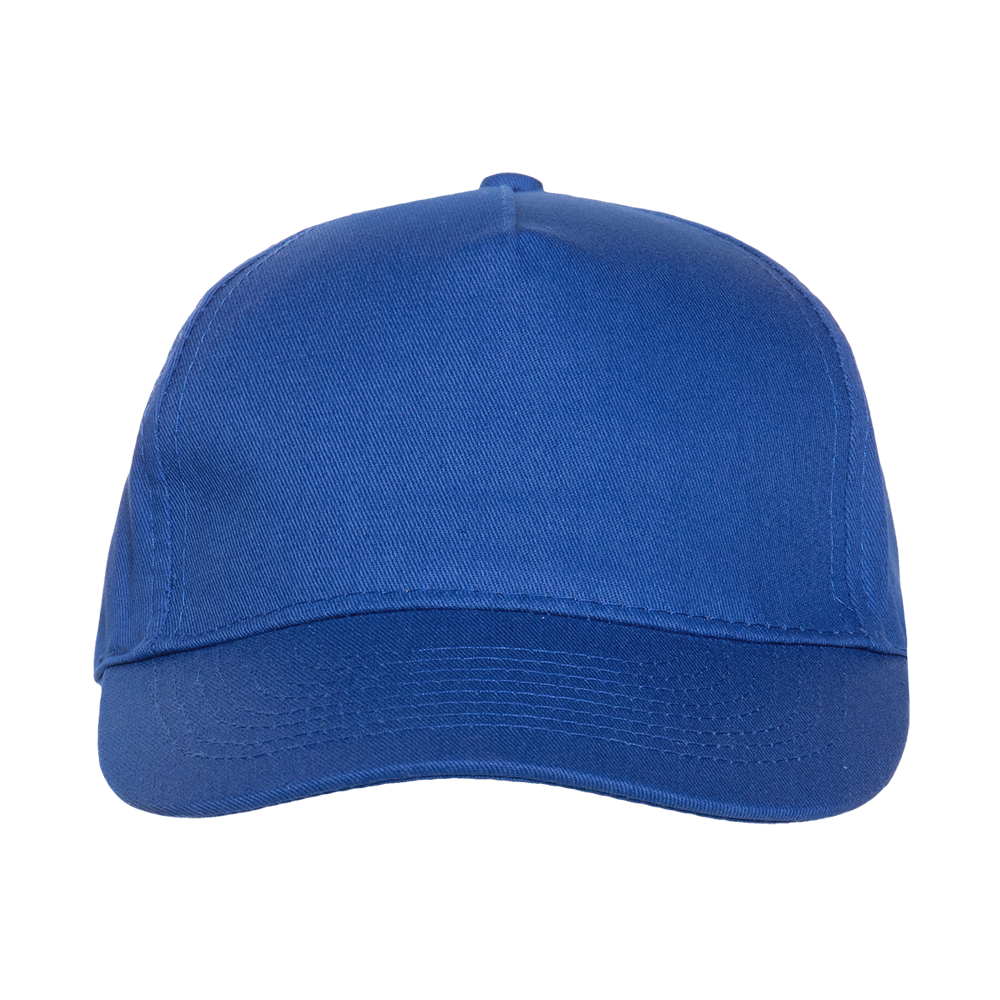 Бейсболка STAN 5 клиньев хлопок 150, 10L, Синий,  (16/1)  (56-58/ONE SIZE)