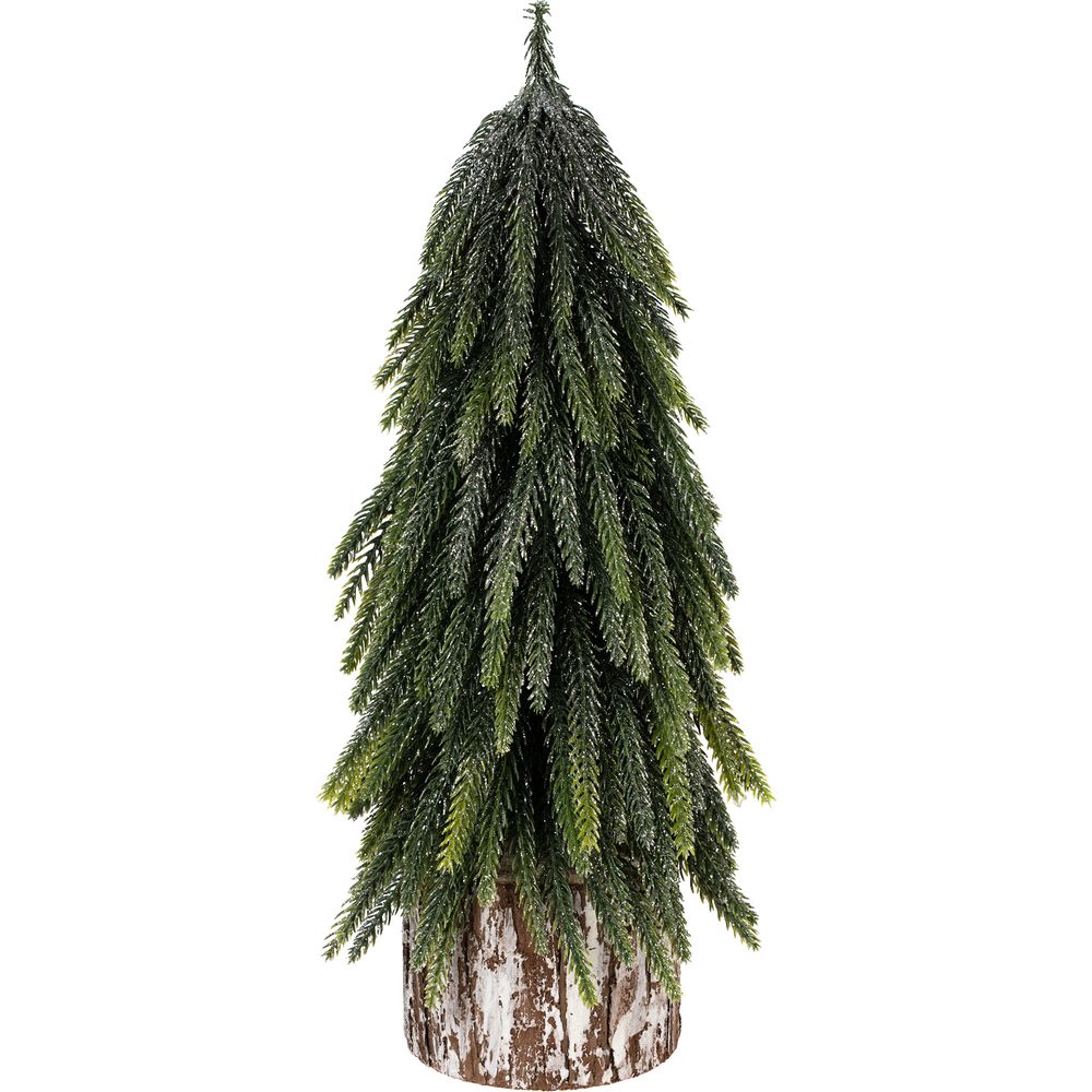 Настольная искусственная елка Argentree — пример нанесения логотипа () | Print Logo