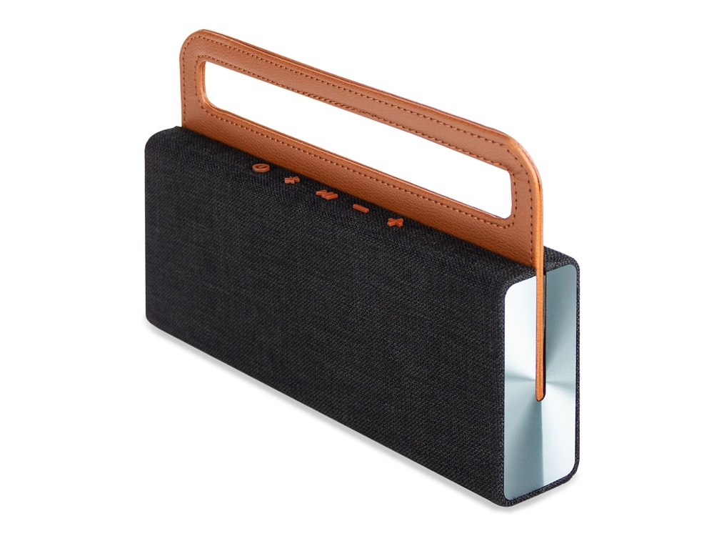 Портативная колонка Mysound BT-27 Brown с логотипом Rombica | Print Logo