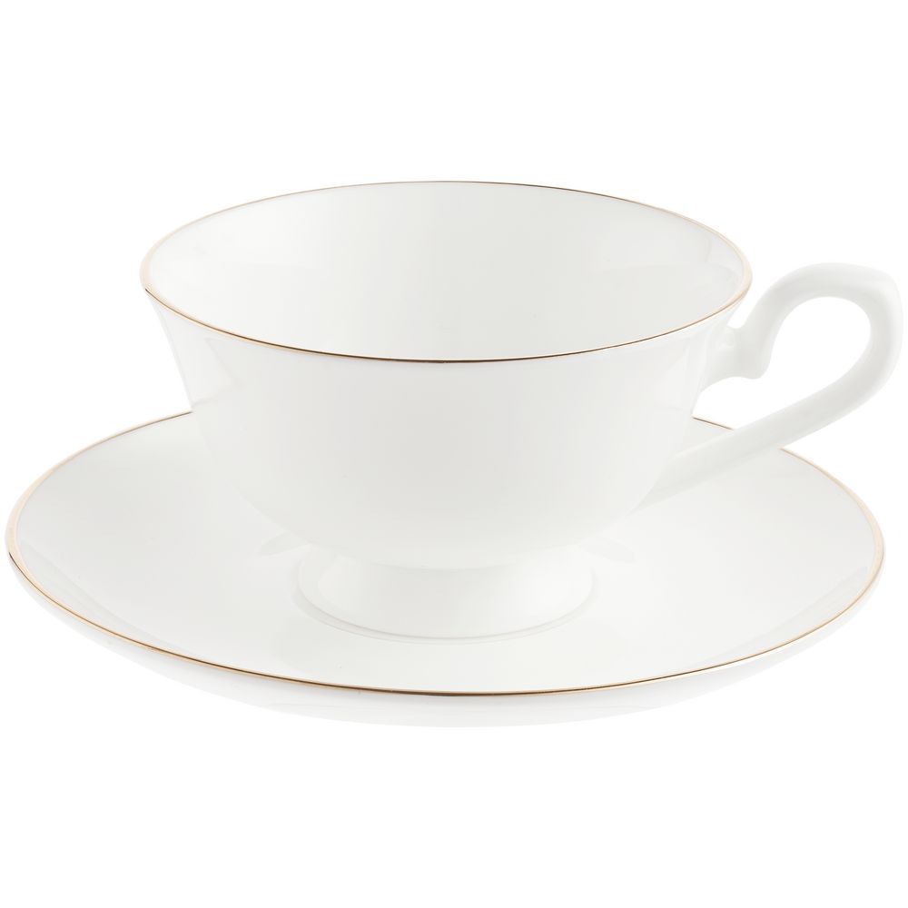 Чайная пара Mansion Fretwork с логотипом Molti | Print Logo