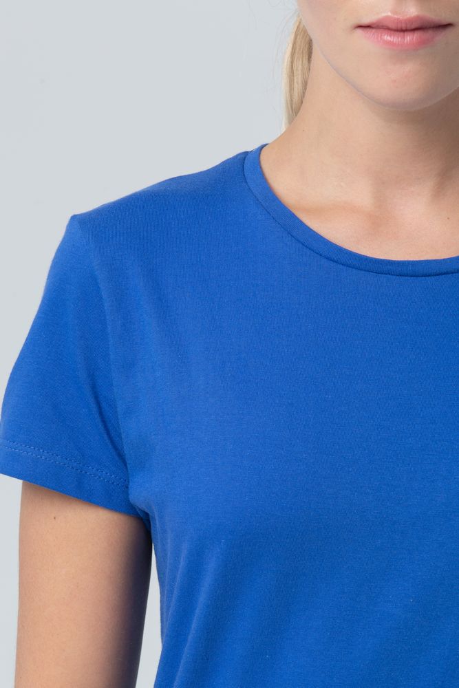 Футболка женская Miss 150 ярко-синяя (royal), размер L