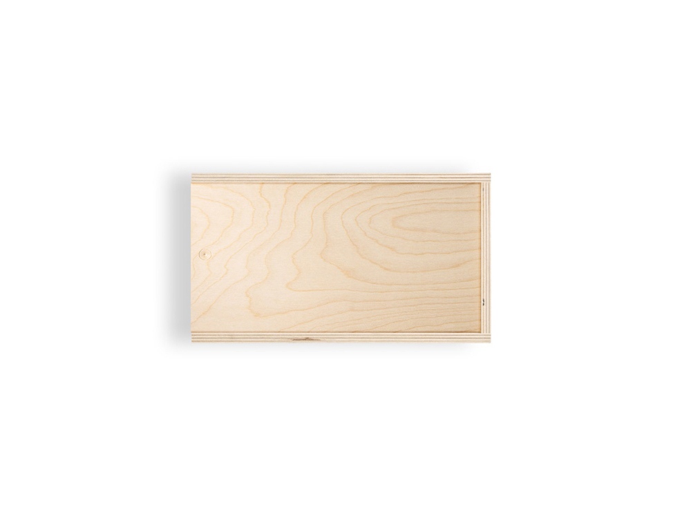 Деревянная коробка BOXIE WOOD M, натуральный светлый